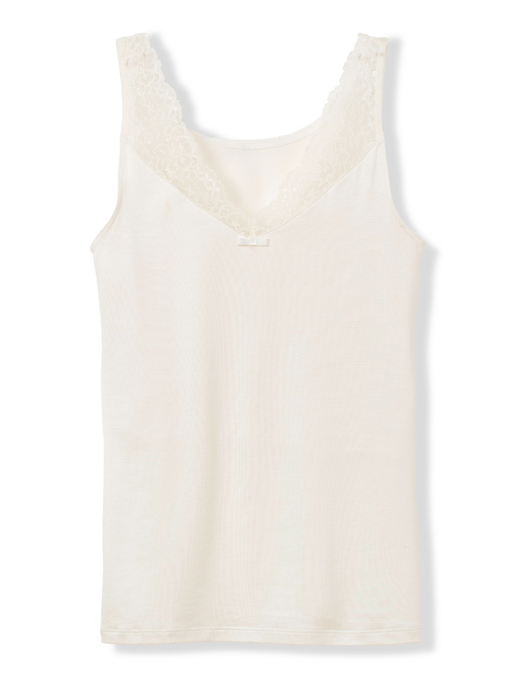 Femme - Débardeur en Viscose de couleur Beige, Dentelle, de la série Sensual Secrets de CALIDA