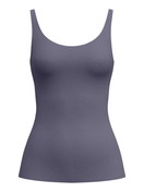 Women - Tank top with bustier made of Modal in Grey, Unicoloured, from the Natural Skin series by CALIDA