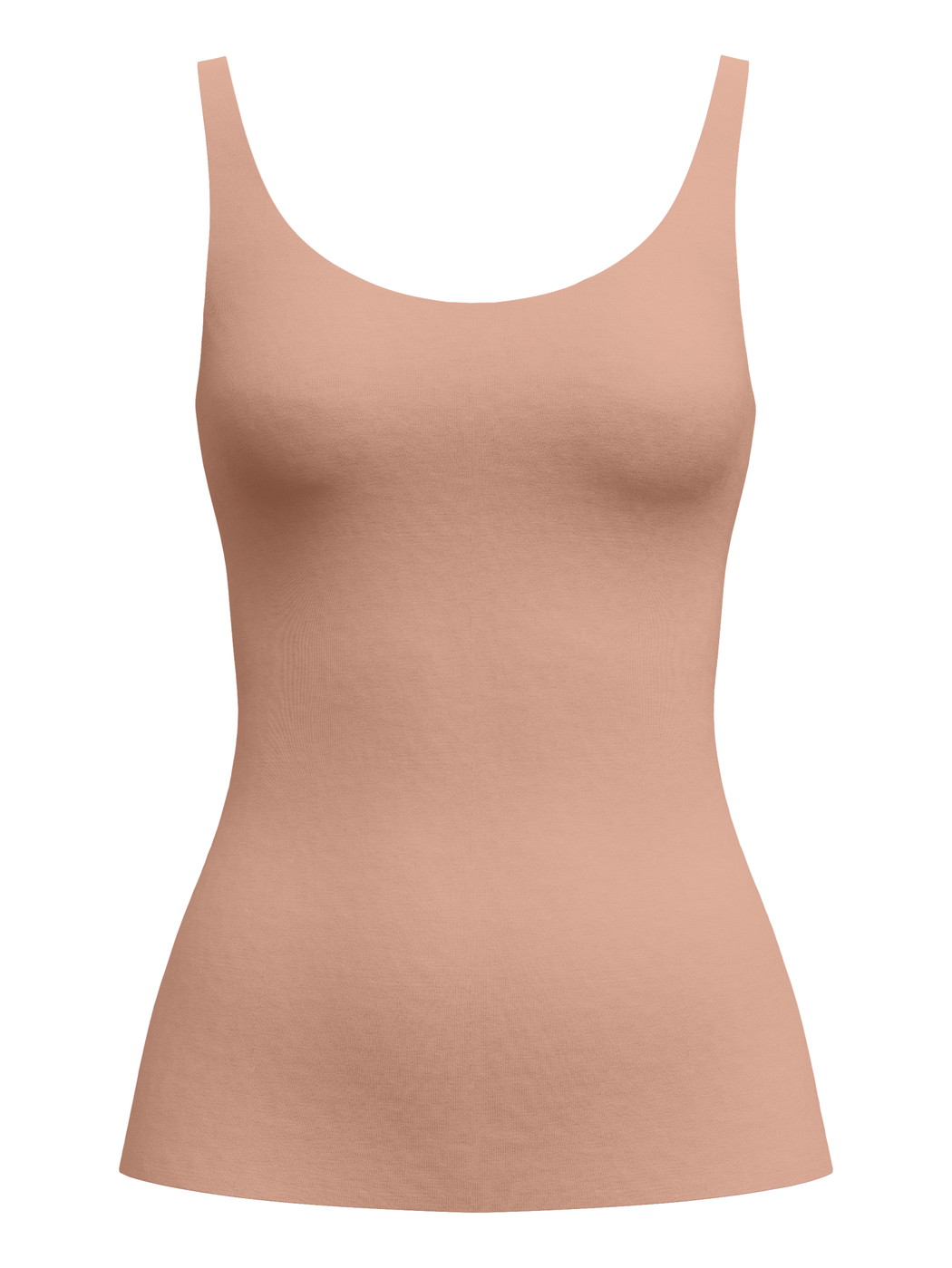 Donna - Canotta con bustier in Modal di colore Grigio, Tinta unita, della serie Natural Skin di CALIDA