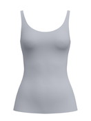 Women - Tank top with bustier made of Modal in Grey, Unicoloured, from the Natural Skin series by CALIDA