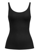 Femme - Débardeur à bustier en Modal de couleur Noir, Unicolore, de la série Natural Skin de CALIDA