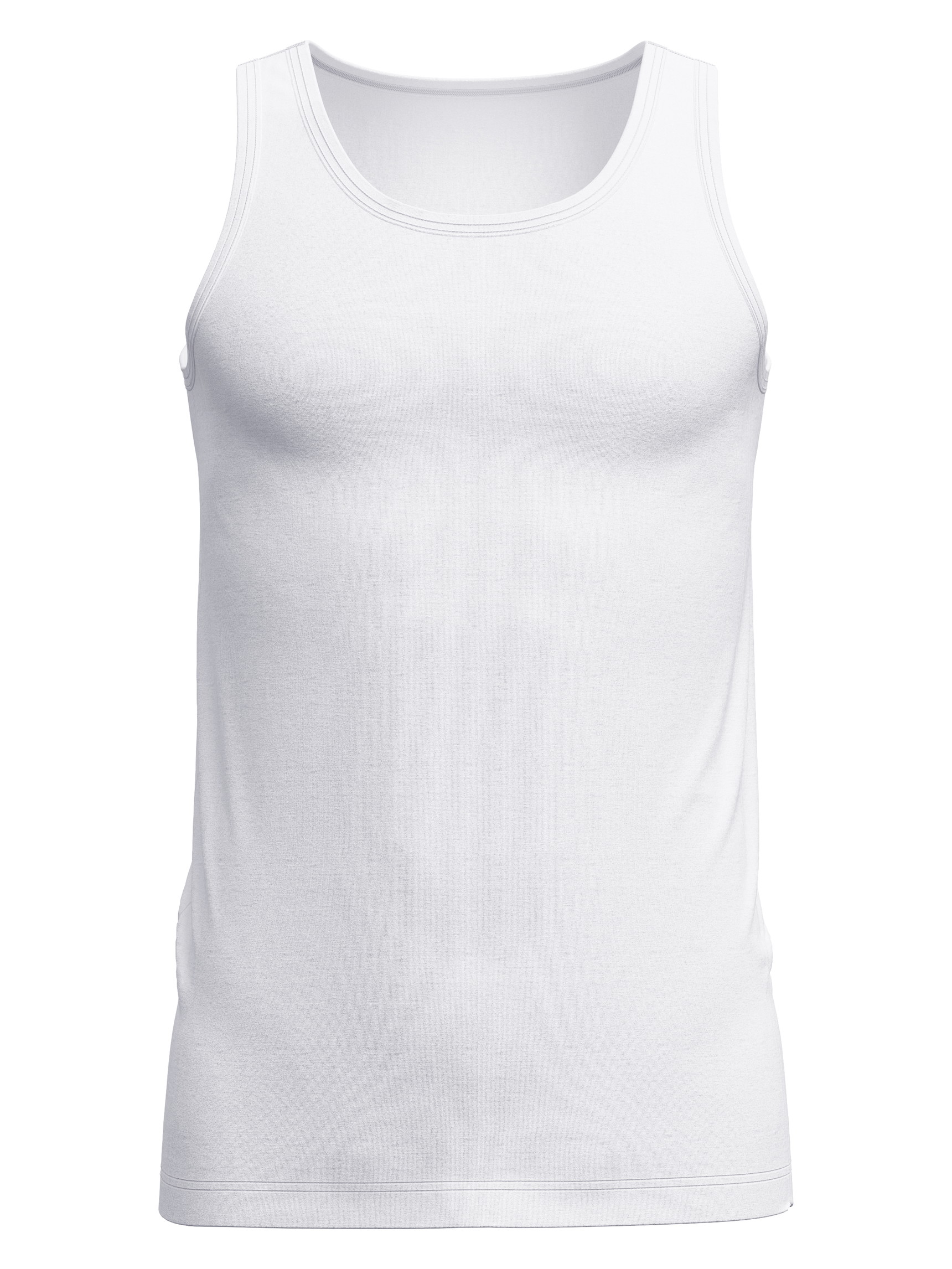 Herren - Tank-Top aus TENCEL™ in Weiß, Einfarbig aus Serie Natural Cooling von CALIDA