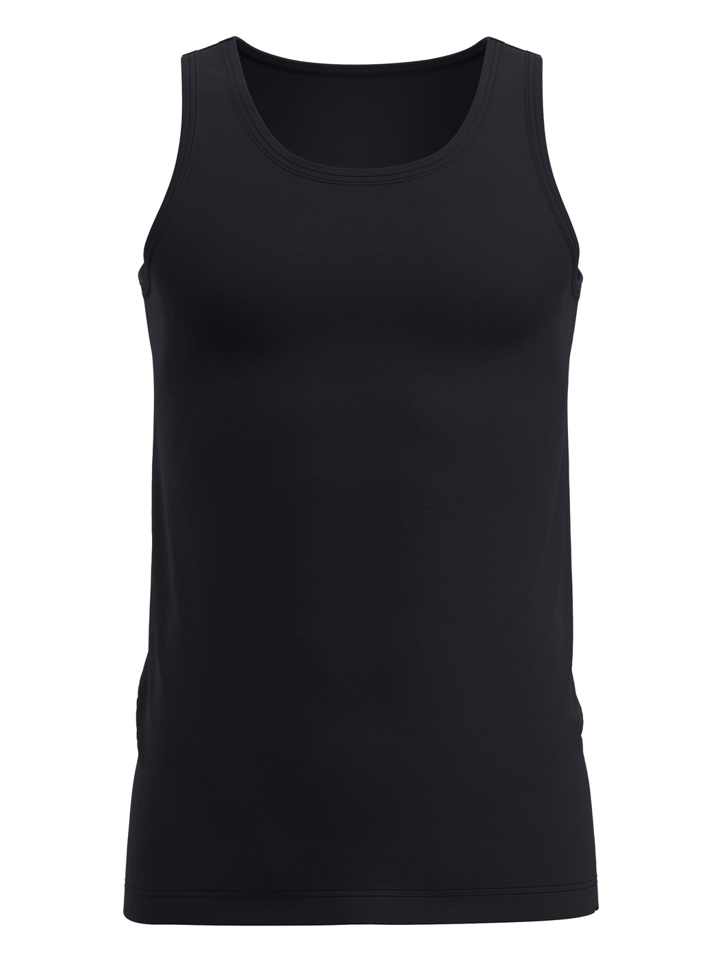 Uomo - Tank top in TENCEL™ di colore Nero, Tinta unita, della serie Natural Cooling di CALIDA