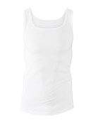 Men - Tank-Top made of Cotton in White, Unicoloured, from the Evolution series by CALIDA