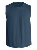 Uomo - Tank top in Modal di colore Blu, Tinta unita, della serie Balanced Day di CALIDA