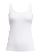 Donna - Tank top in Cotone di colore Bianco, Tinta unita, della serie Essential Cotton di CALIDA