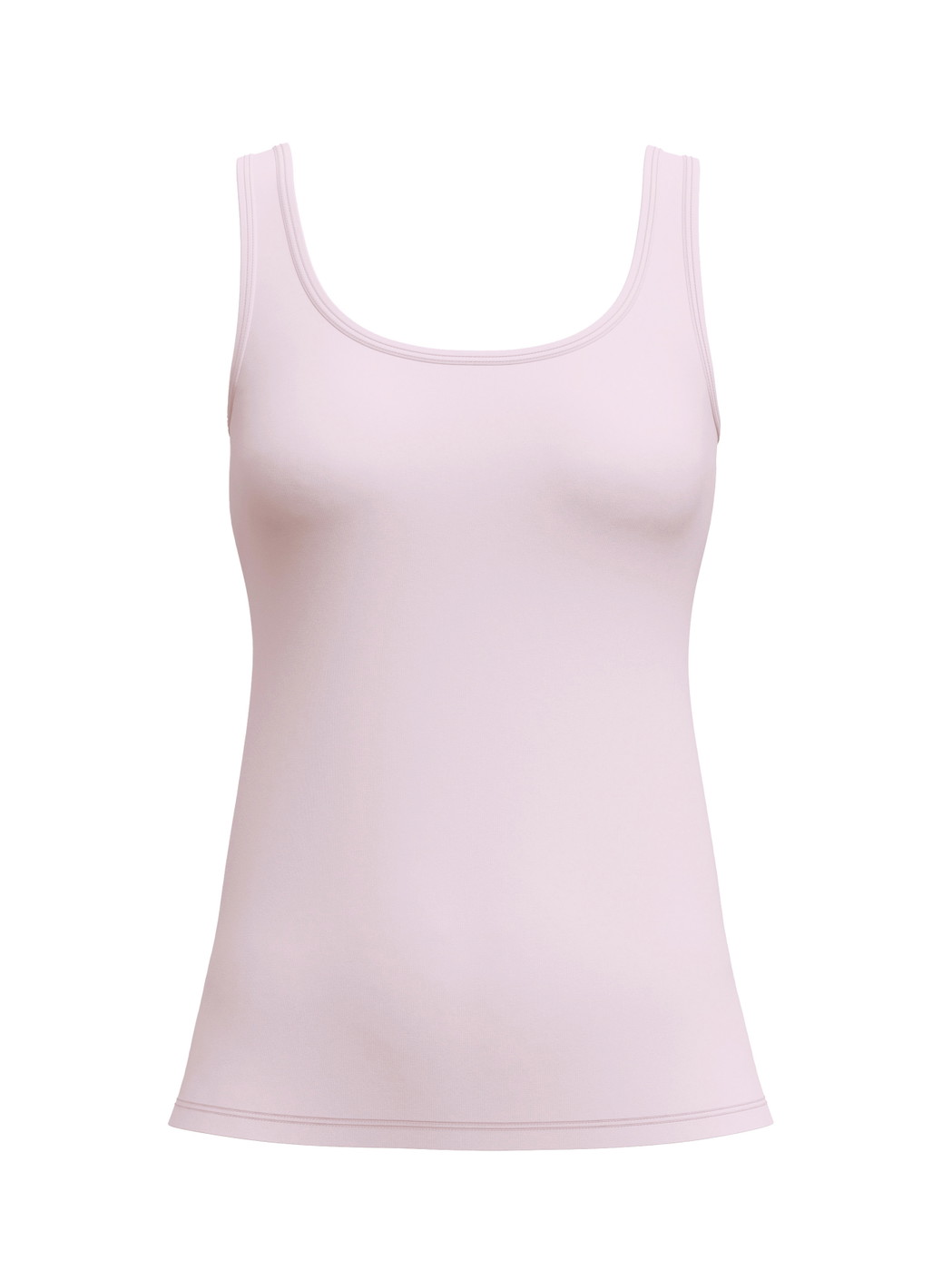 Femme - Débardeur en Coton de couleur Rose, Unicolore, de la série Essential Cotton de CALIDA