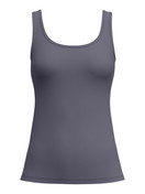 Women - Tank top made of Cotton in Grey, Unicoloured, from the Essential Cotton series by CALIDA