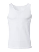 Herren - Tank-Top aus Baumwolle in Weiß, Einfarbig aus Serie Pure & Style von CALIDA
