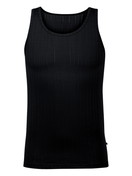 Herren - Tank-Top aus Baumwolle in Schwarz, Einfarbig aus Serie Pure & Style von CALIDA