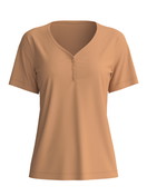 Women -  made of 100% Cotton in Brown, Unicoloured, from the Sleep Over M&M series by CALIDA