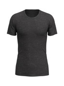 Herren - Shirt aus Wolle und Seide aus Wolle in Grau, Einfarbig aus Serie Wool & Silk von CALIDA