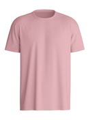 Herren - Kurzarm-Shirt aus 100% Baumwolle in Violett, Einfarbig aus Serie RMX Sleep Leisure von CALIDA
