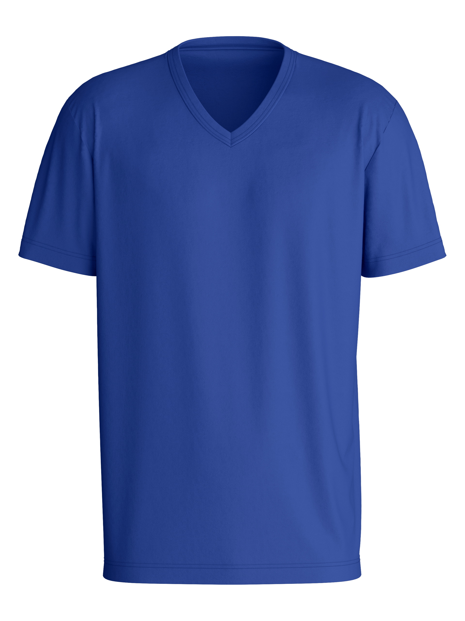 Herren - Kurzarm-Shirt aus 100% Baumwolle in Blau, Einfarbig aus Serie RMX Sleep Time off von CALIDA