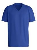 Men - Short-sleeved shirt made of 100% Cotton in Blue, Unicoloured, from the RMX Sleep Time off series by CALIDA