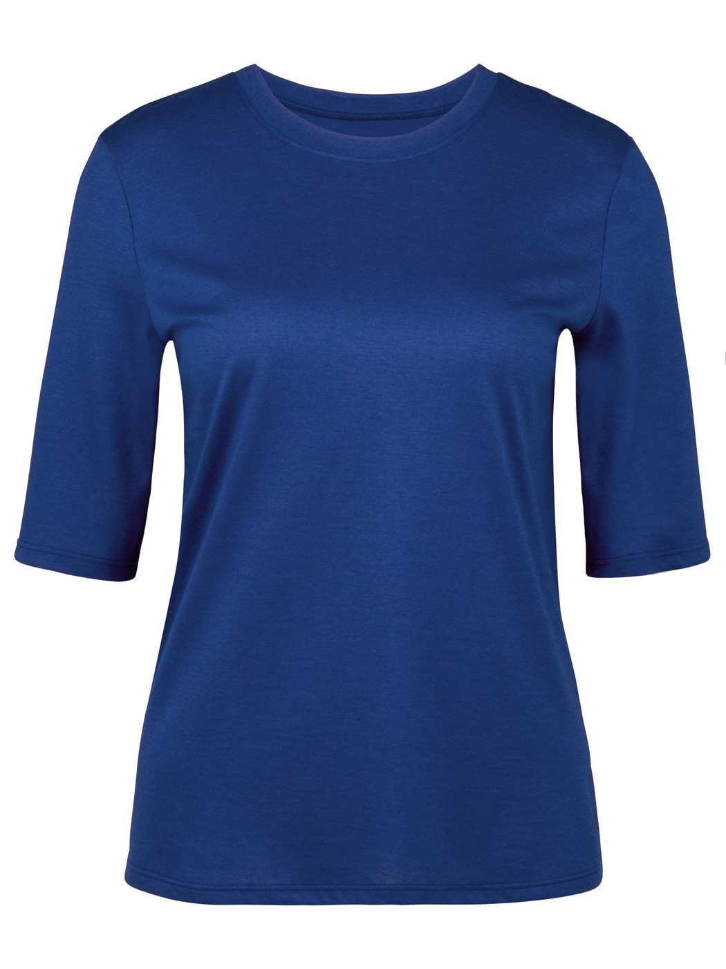 Damen - Kurzarm-Shirt aus Modal in Blau, Einfarbig aus Serie Favourites Serenity von CALIDA