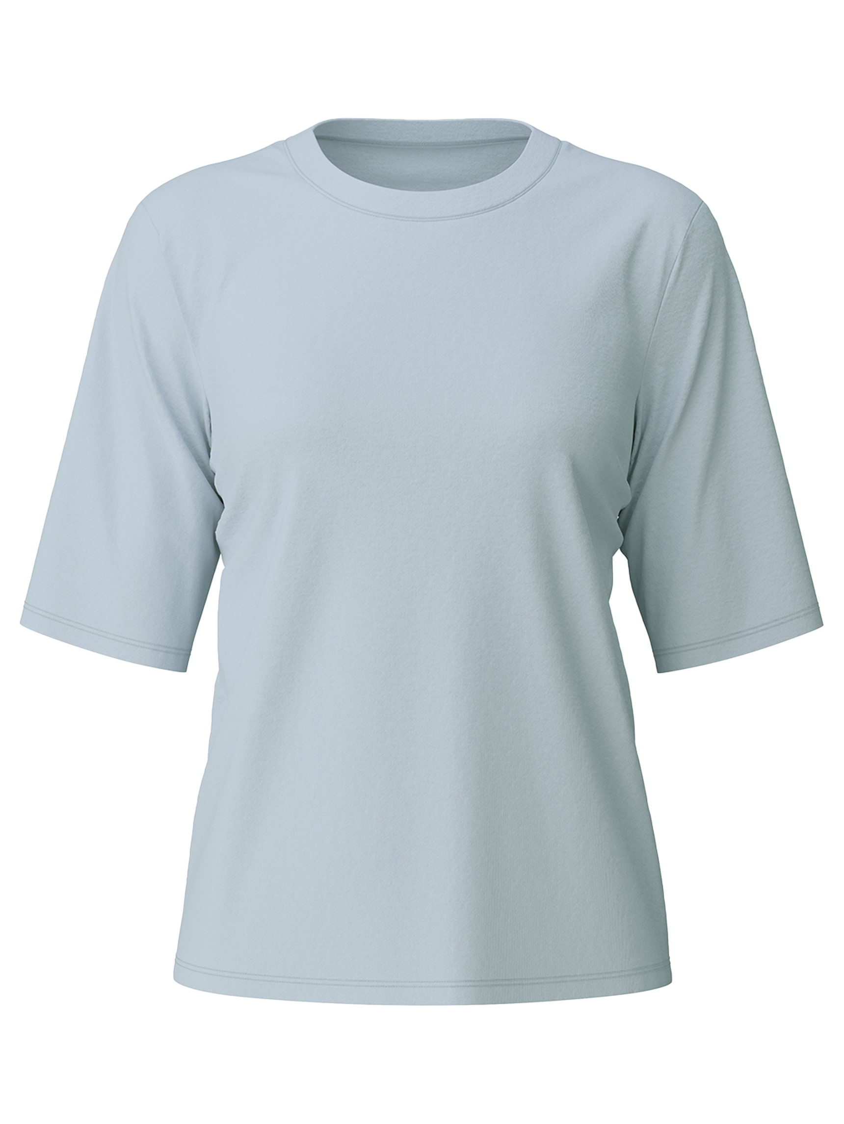 Femme - T-Shirt à manches courtes en Modal de couleur Bleu, Unicolore, de la série Favourites Joy de CALIDA