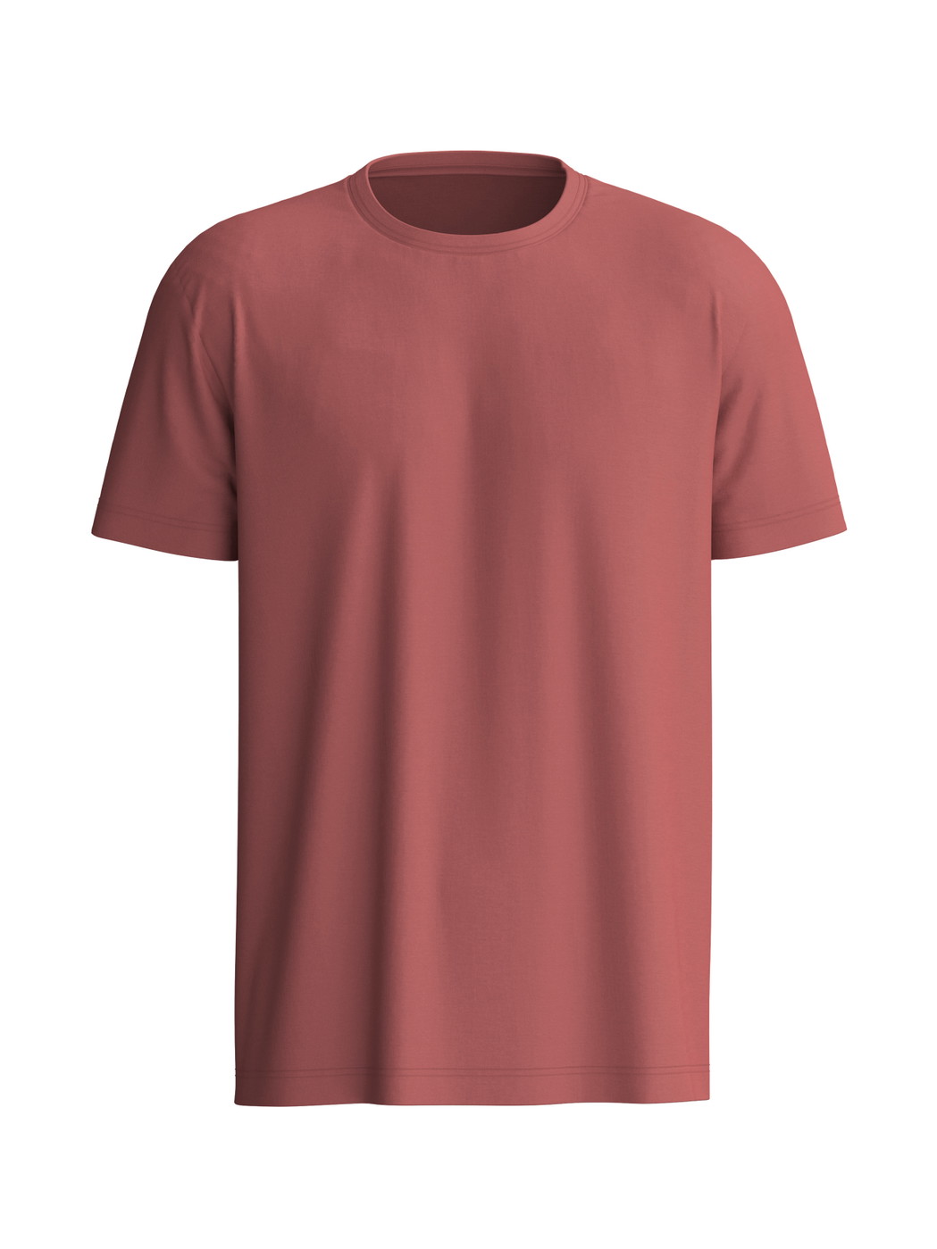 Herren - Kurzarm-Shirt aus Baumwolle in Orange, Einfarbig aus Serie RMX Sleep Superlight von CALIDA