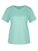 Femme - T-Shirt à manches courtes en 100% coton de couleur Turquoise, Unicolore, de la série Favourites Balance de CALIDA