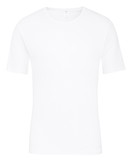 Uomo - T-shirt in 100% cotone di colore Bianco, Tinta unita, della serie Cotton 1:1 di CALIDA