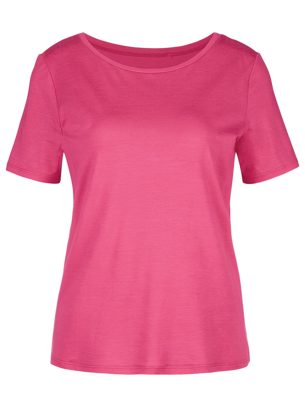 Femme - T-Shirt à manches courtes en Modal de couleur Rose, Unicolore, de la série Favourites Serenity de CALIDA
