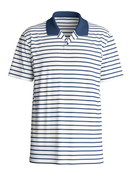 Herren - Polo-Shirt aus 100% Baumwolle in Blau, Gestreift aus Serie RMX Lounge Journey von CALIDA