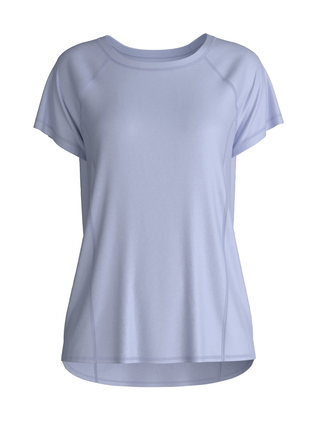 Damen - Kurzarm-Shirt aus Lyocell in Blau, Einfarbig aus Serie DSW Cooling von CALIDA