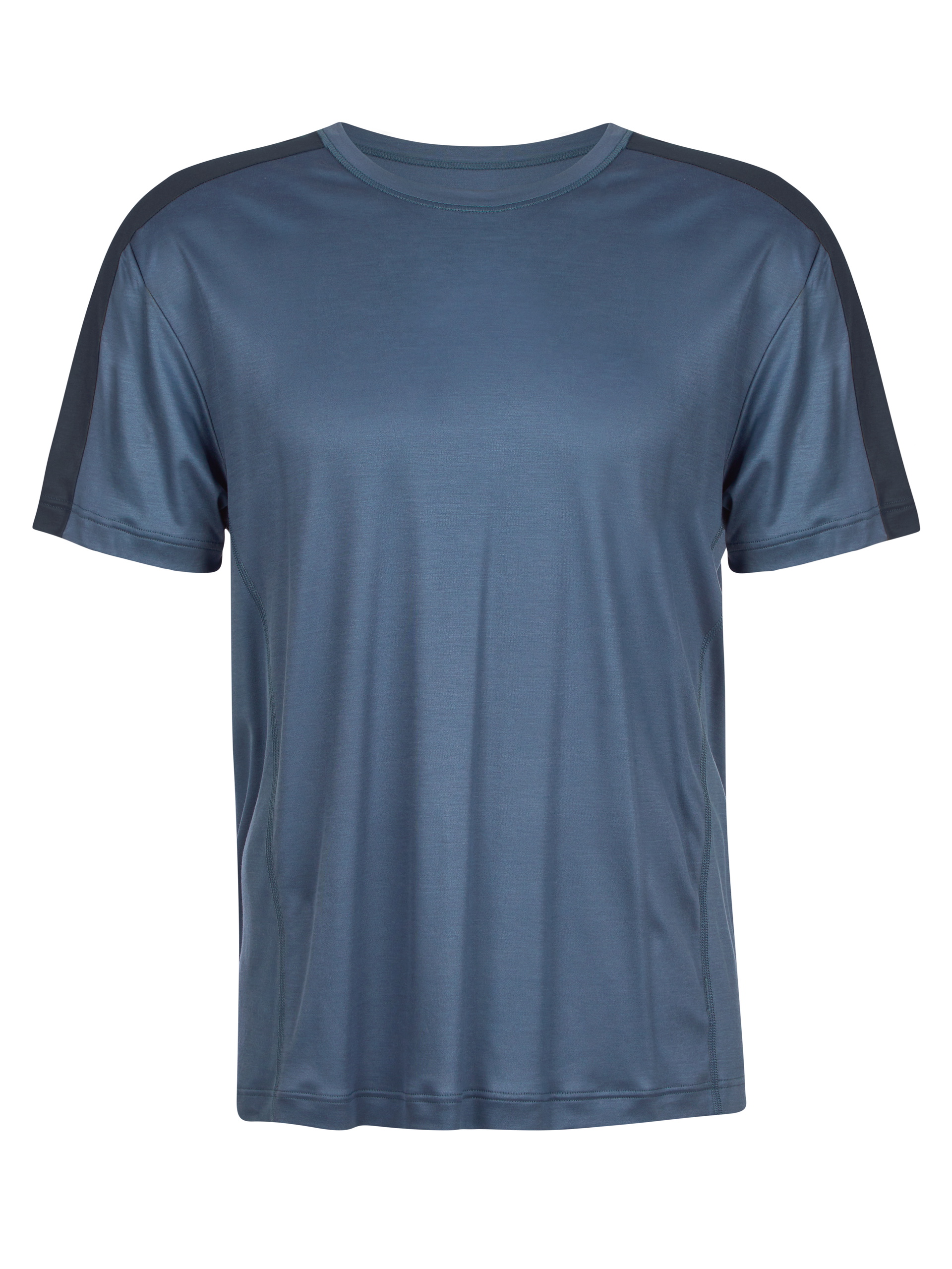 Men - Shirt short sleeve made of Lyocell in Blue, Unicoloured, from the DSW Cooling series by CALIDA