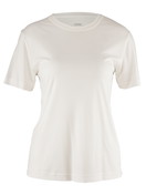 Damen - Kurzarm-Shirt aus Modal in Weiß, Einfarbig aus Serie Lounge & Relax von CALIDA