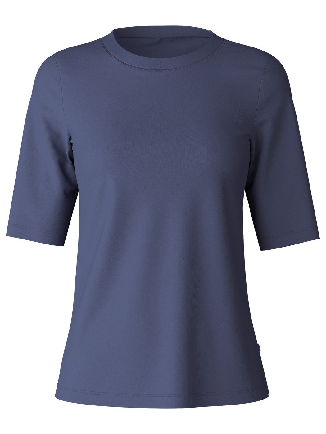 Femme - T-shirt à manches courtes en Coton de couleur Bleu, Unicolore, de la série Favourites Magic de CALIDA