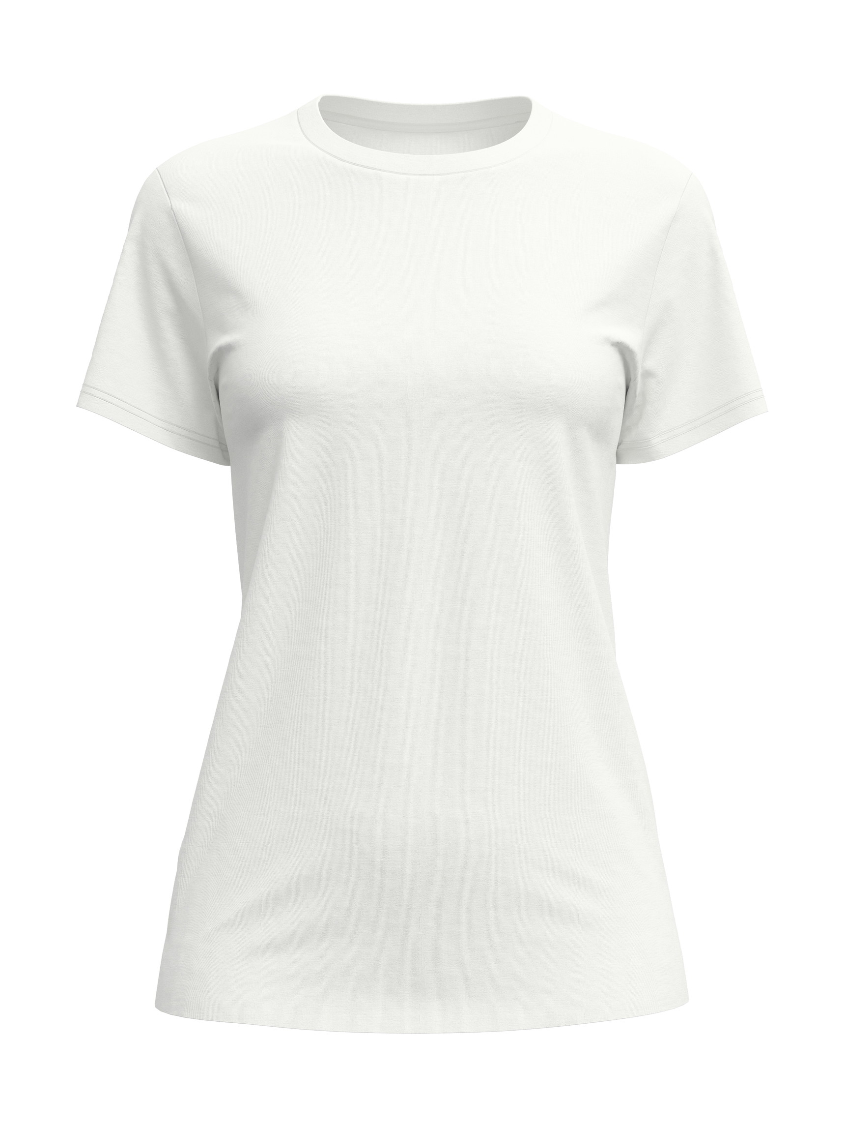 Women - Shirt short sleeve made of Modal in White, Unicoloured, from the Natural Skin series by CALIDA