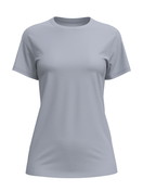 Women - Shirt short sleeve made of Modal in Grey, Unicoloured, from the Natural Skin series by CALIDA