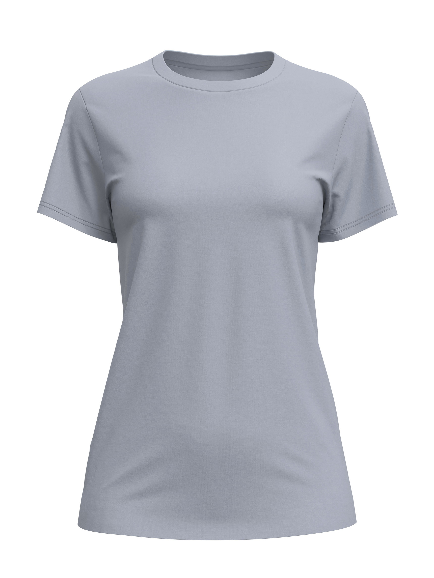 Women - Shirt short sleeve made of Modal in Grey, Unicoloured, from the Natural Skin series by CALIDA