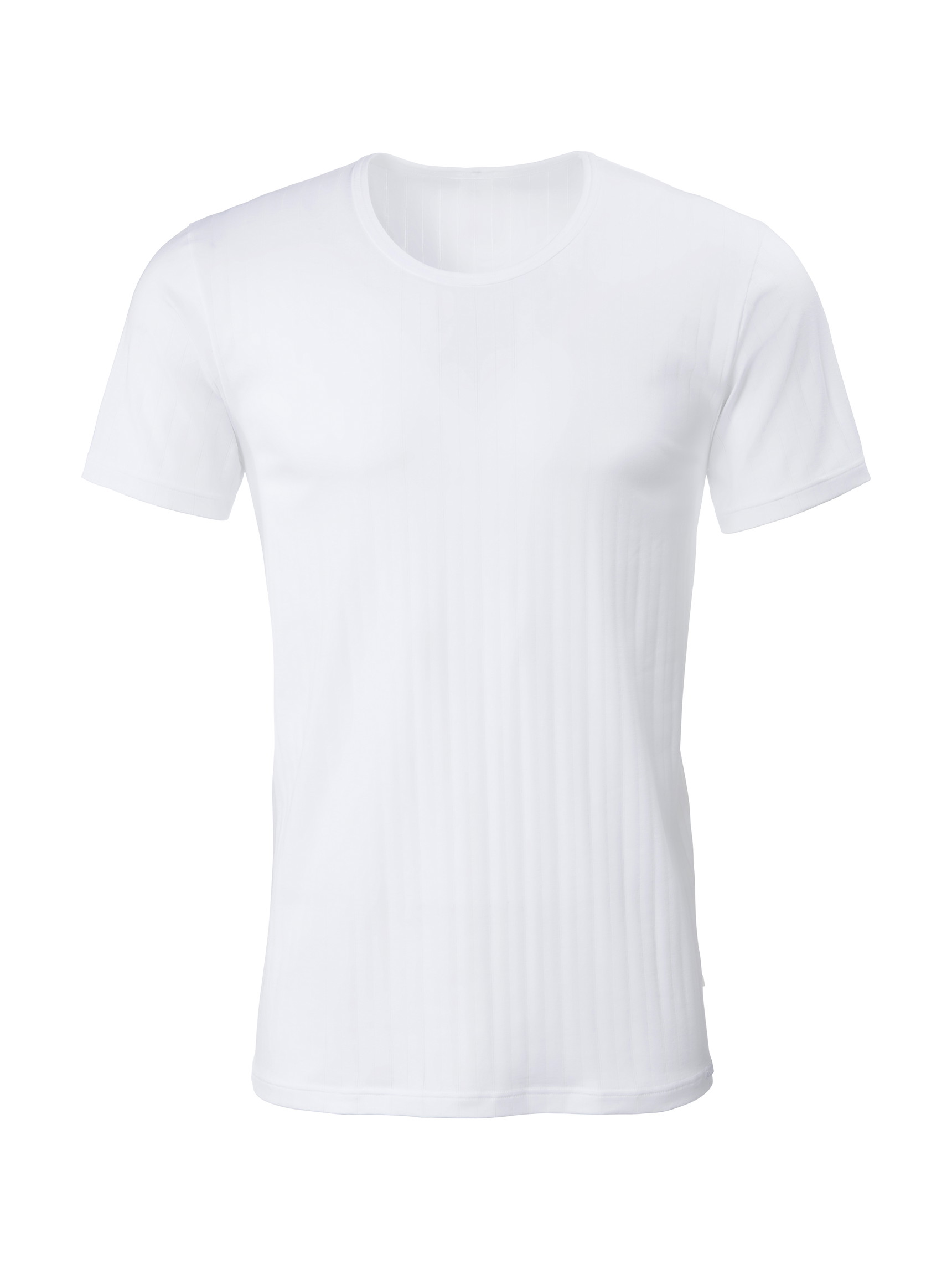 Men - T-shirt made of Cotton in White, Unicoloured, from the Pure & Style series by CALIDA