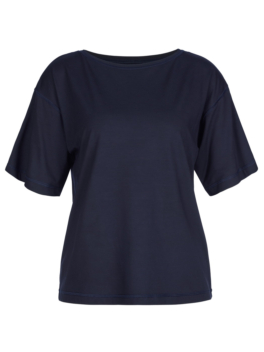 Women - Shirt short sleeve made of Modal in Blue, Unicoloured, from the DSW Balancing series by CALIDA