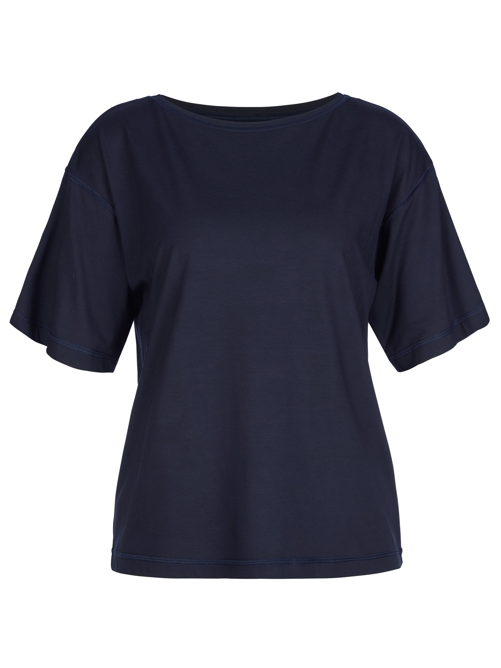 Women - Shirt short sleeve made of Modal in Blue, Unicoloured, from the DSW Balancing series by CALIDA