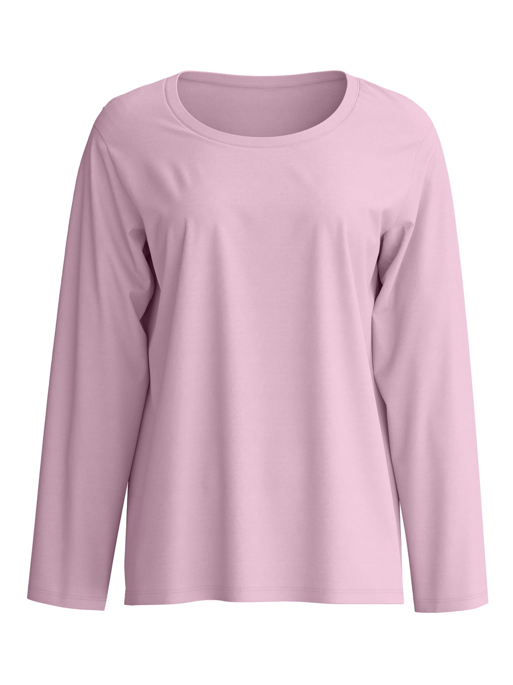 Damen - Langarm-Shirt aus Modal in Violett, Einfarbig aus Serie DSW Balancing von CALIDA