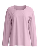Damen - Langarm-Shirt aus Modal in Violett, Einfarbig aus Serie DSW Balancing von CALIDA