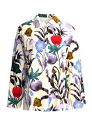 Women - Long-sleeve shirt with buttons made of 100% Cotton in Beige, Floral, from the Alpine M&M series by CALIDA