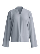 Donna -  in Cotone di colore Grigio, Tinta unita, della serie Natural Embrace di CALIDA