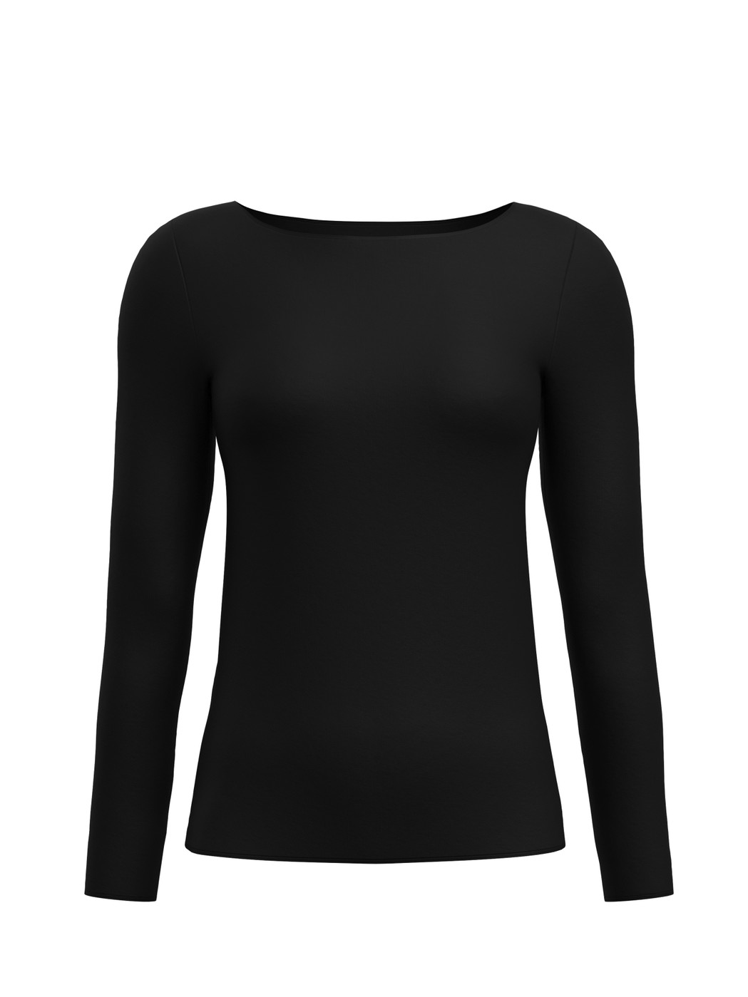 Women -  made of Modal in Black, Unicoloured, from the Second Skin series by CALIDA