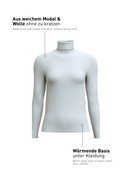 Women -  made of Modal in Blue, Unicoloured, from the Second Skin series by CALIDA