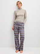 Women model is wearing  made of Modal in Brown, Unicoloured from the Second Skin series by CALIDA, Outfit