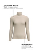 Women -  made of Modal in Brown, Unicoloured, from the Second Skin series by CALIDA