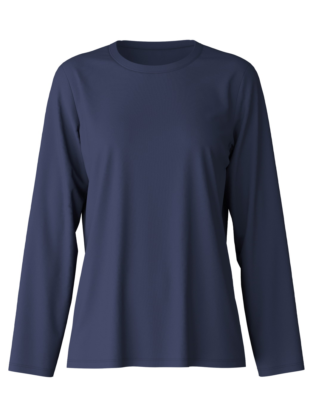 Women - Shirt long sleeve made of 100% Cotton in Blue, Floral, from the Favourites Sleep series by CALIDA