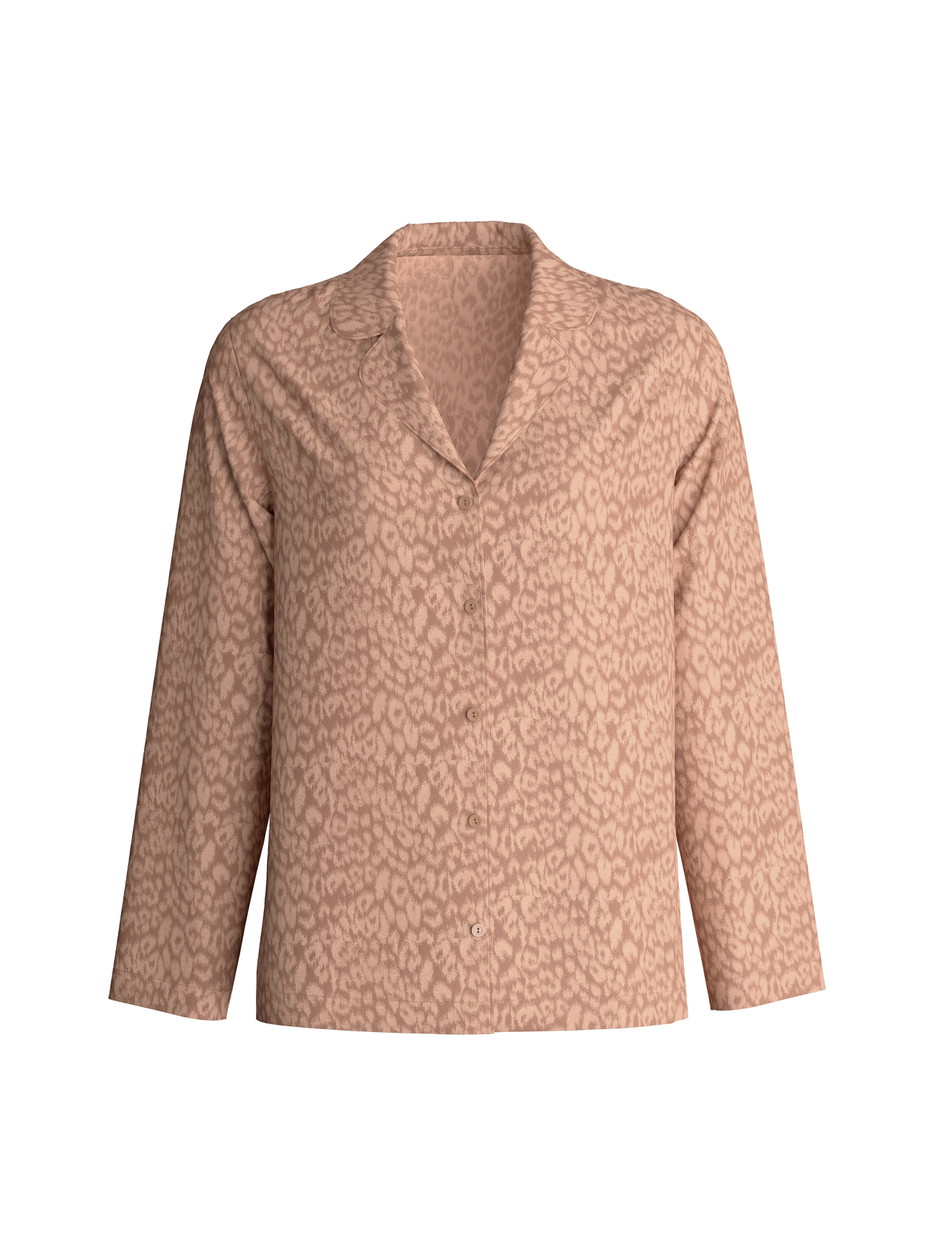 Women -  made of Viscose in Brown, Patterned, from the Glimmer M&M series by CALIDA