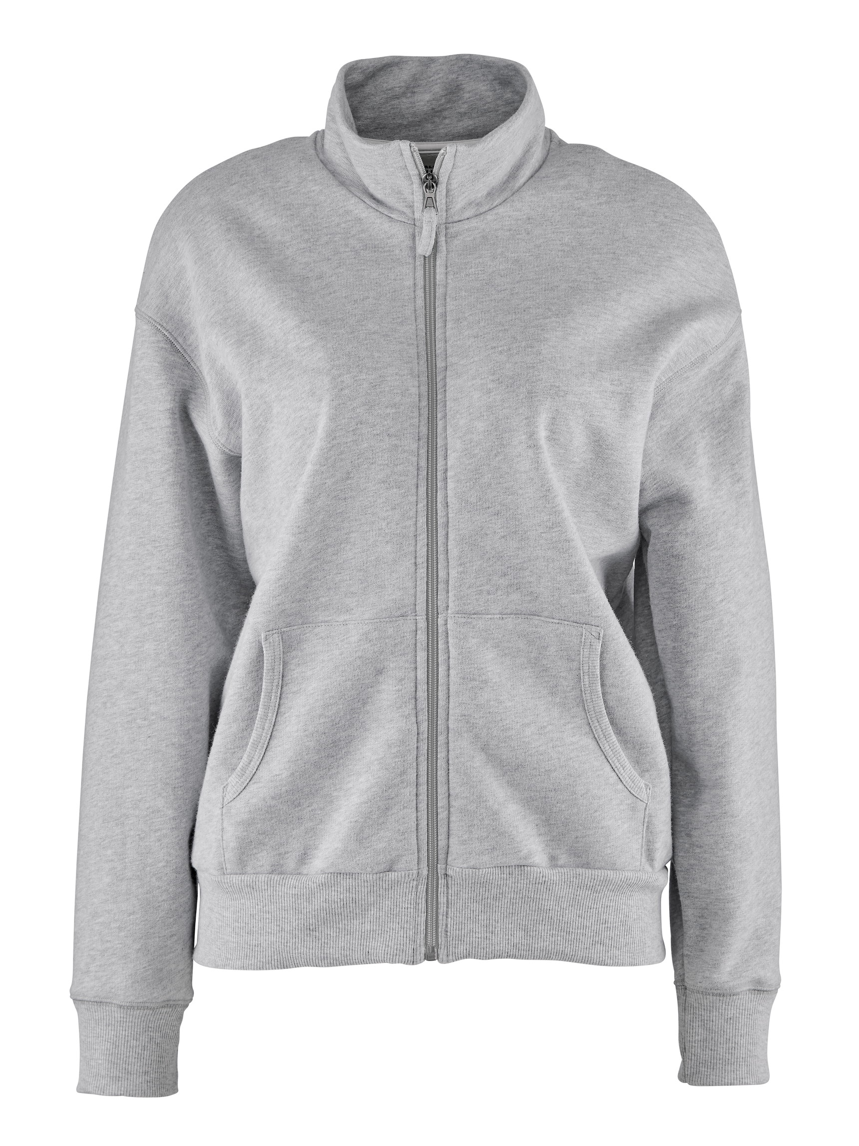 Donna - Giacca in 100% cotone di colore Grigio, Tinta unita, della serie Lounge & Relax di CALIDA
