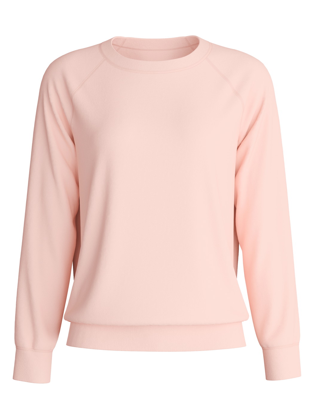 Femme - T-shirt à manches longues en 100% coton de couleur Rose, Unicolore, de la série Favourites Universe de CALIDA