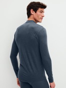 Men model is wearing  made of Lyocell in Grey, Unicoloured from the Sporty Warming series by CALIDA, Back view