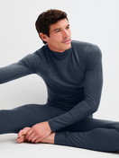 Men model is wearing  made of Lyocell in Grey, Unicoloured from the Sporty Warming series by CALIDA, Additional Image